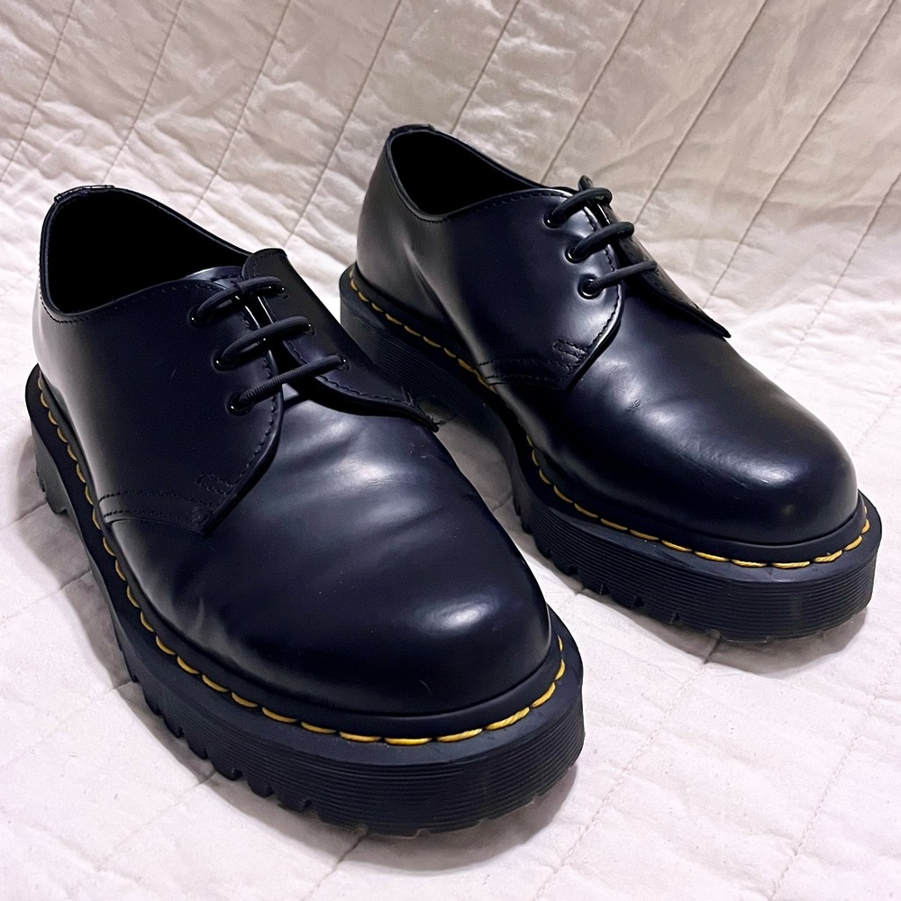 DOC MARTENS: 1461 BEX SMOOTH LEATHER OXFORD SHOES